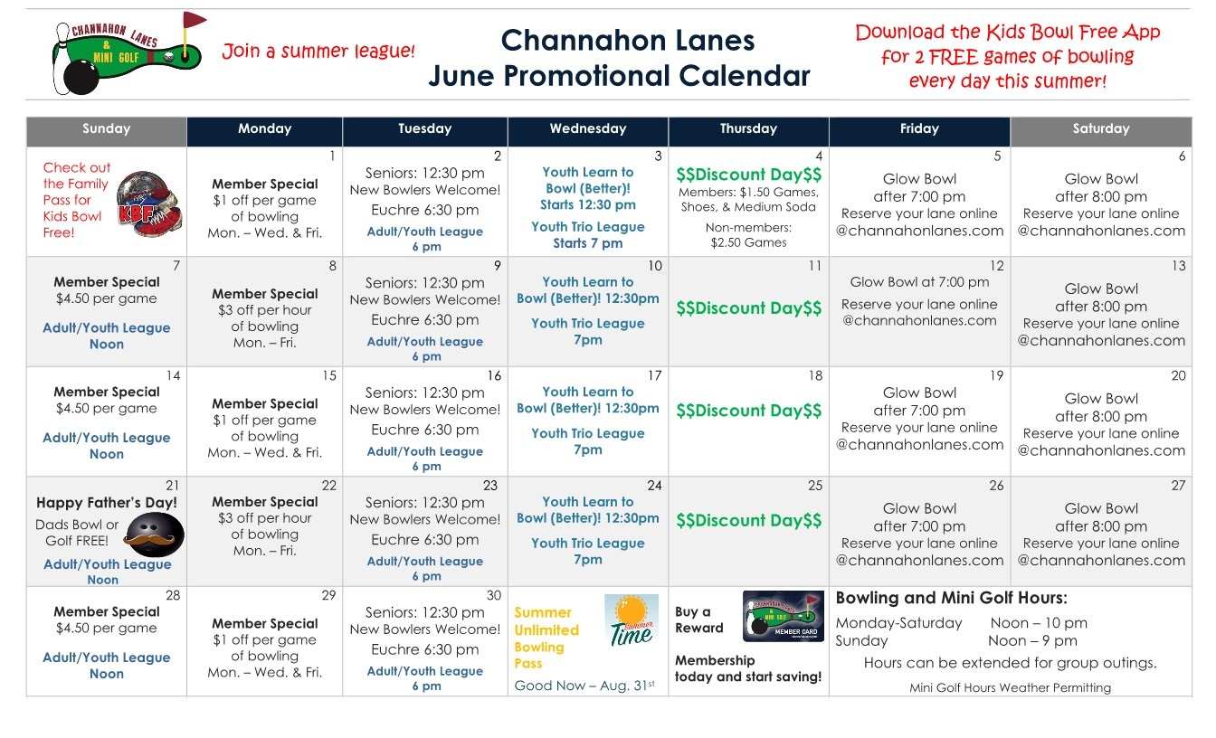 Monthly Calendar